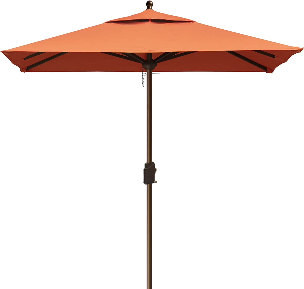 EliteShade Sunumbrella 6x6Ft Square Market Umbrella with Ventilation