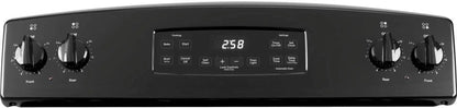 GE Appliances JB258DMBB 30 Inch Electric Freestanding Range Black