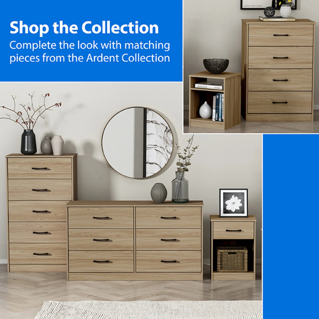 Mainstays Ardent 6 Drawer Dresser, White