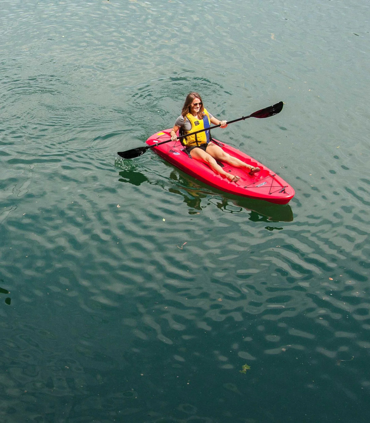 Lifetime Hydros 101 inch Sit-on-Top Kayak, Orange (90595)