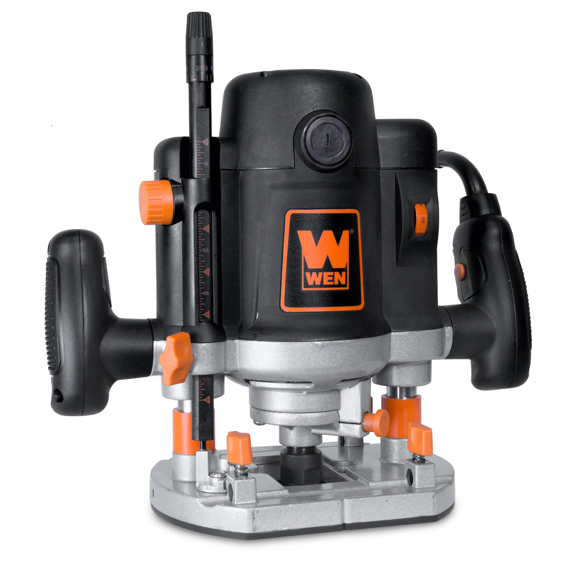 WEN Products 15-Amp Variable Speed Plunge Woodworking Router with Case, RT6033