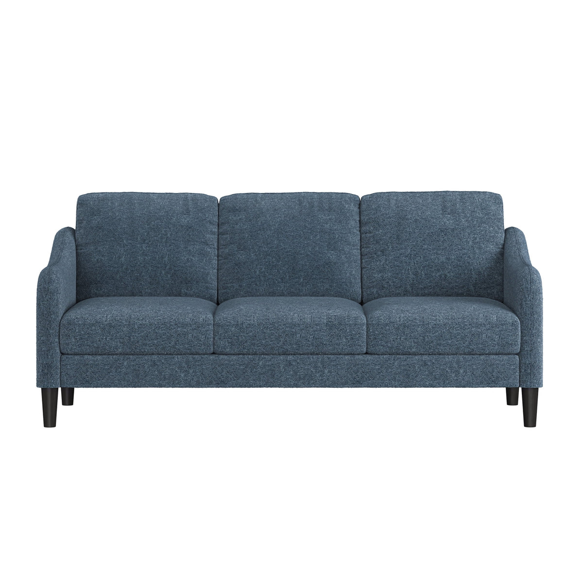 Mainstays Westley Swoop Arm Sofa, Burnt Orange