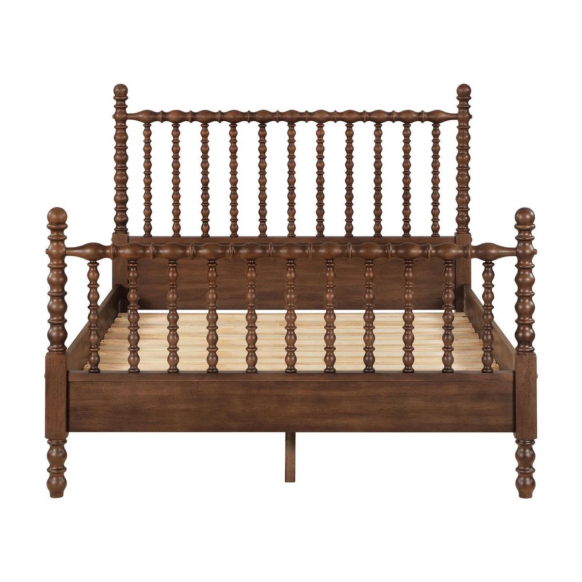 Pioneer Woman Harper Queen-Size Spindle Bed, Homestead Brown