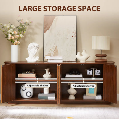 TV Stand, Modern Entertainment Center for TVs Up to 75 inch