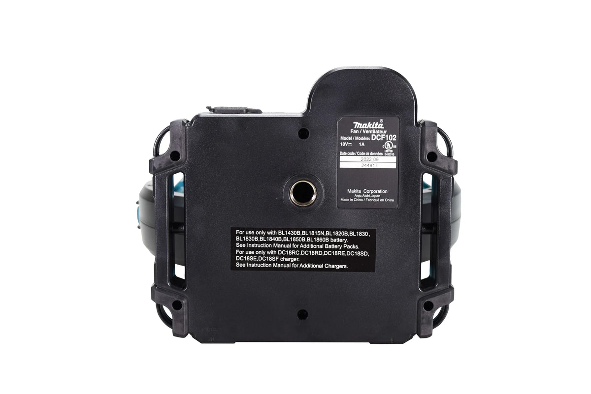 Makita 7 1/8" 3-Speed Electric Household Fan