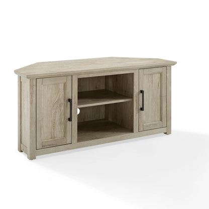 Crosley Furniture Camden 48" Corner Tv Stand Dark Walnut
