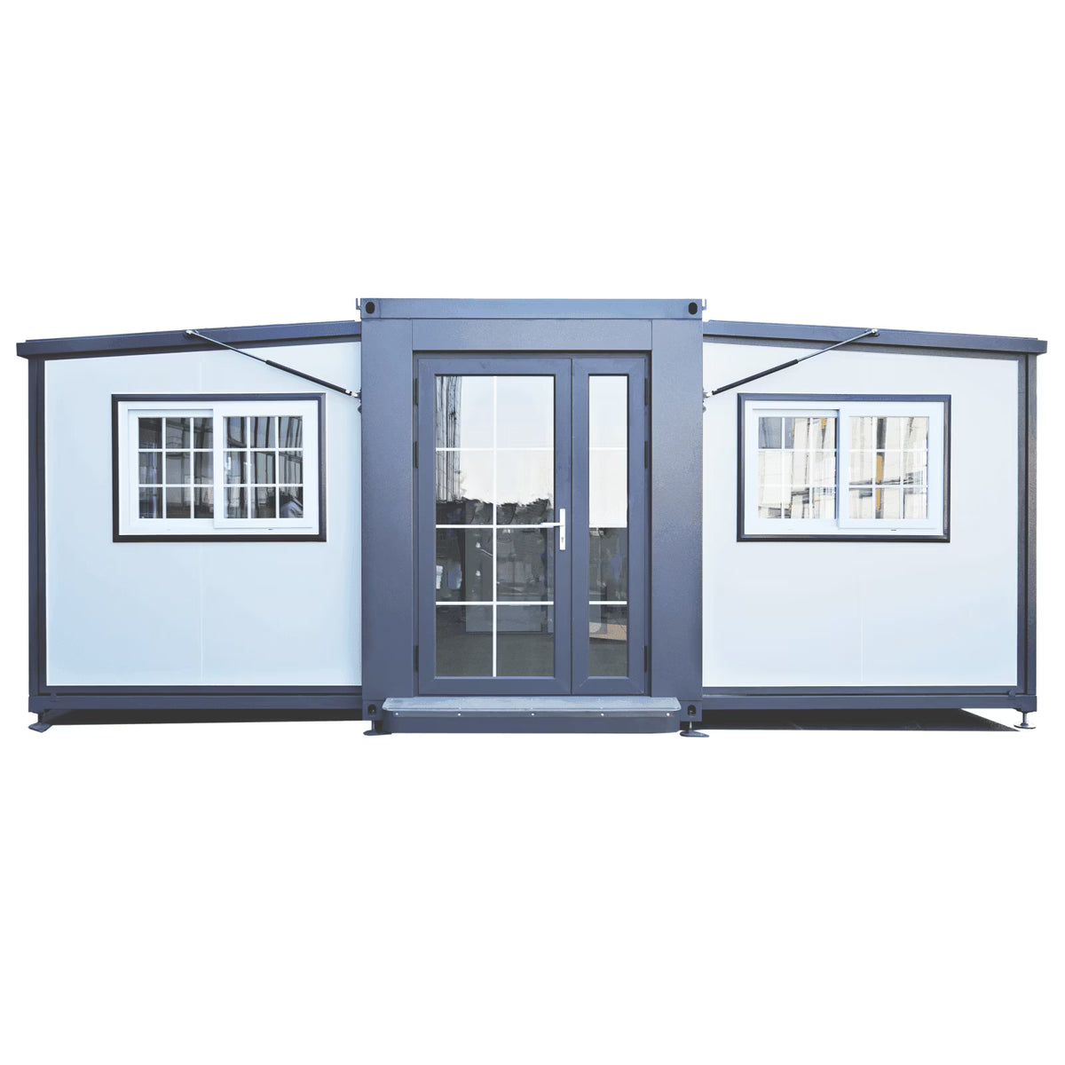 Portable Mobile Expandable Prefab House 15 x 20ft,Exquisitely Designed Modern Villa Prefab House for Live,Work