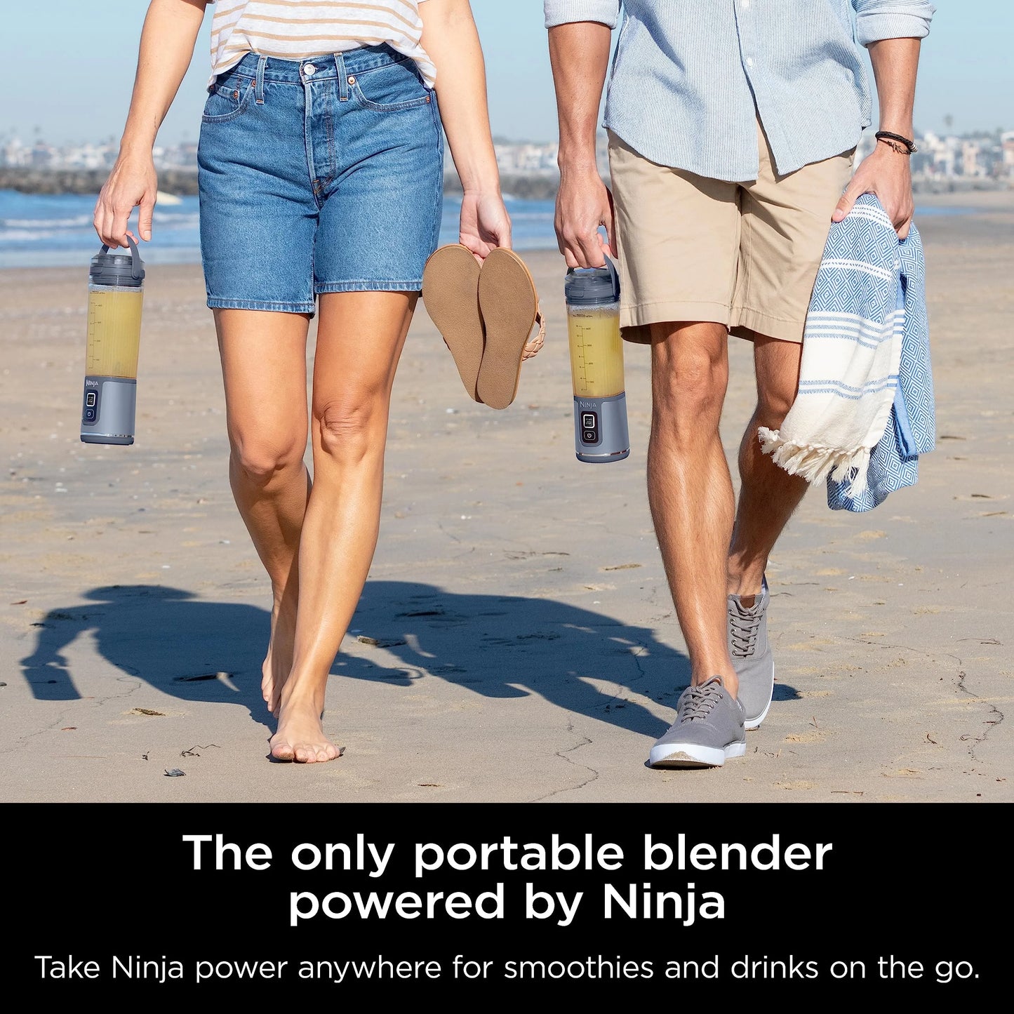Ninja Blast Portable Blender, Cordless, 18oz. Vessel, Personal Blender for Shakes & Smoothies, BPA Free, Leakproof Lid & Sip Spout, USB-C Rechargeable, Dishwasher Safe Parts, Metallic Purple,