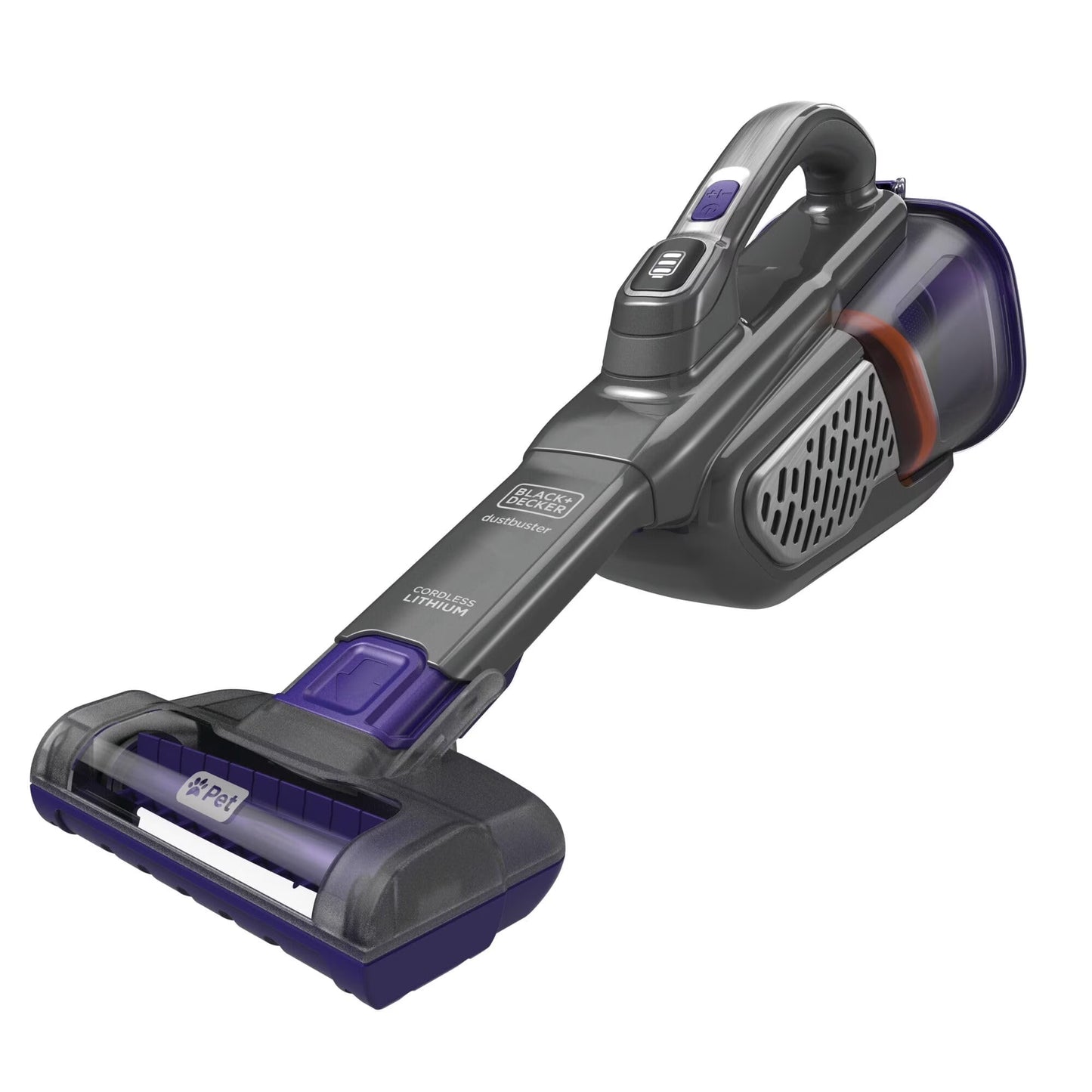 BLACK+DECKER dustbuster furbuster AdvancedClean+ Cordless Pet Handheld Vacuum, Home, Pet and Car Vacuum HHVK515JP07