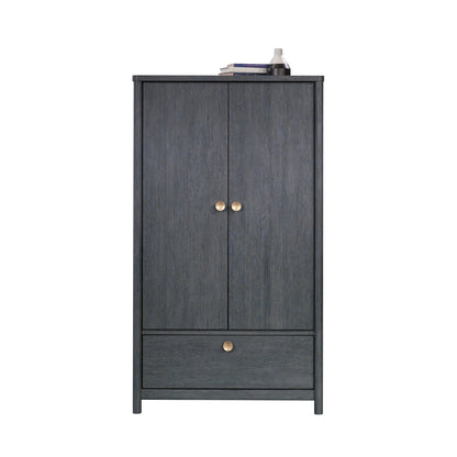 Sauder Dover Edge Armoire, Glacier Oak Finish
