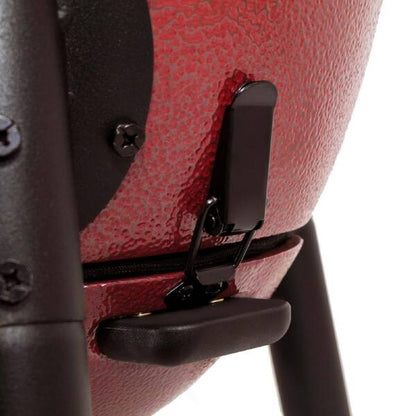 Akorn Jr. 14 in. Portable Kamado Charcoal Grill in Red