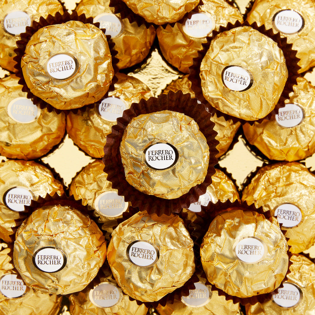 Ferrero Rocher, Milk Chocolate Hazelnut Candy, 21.2 oz, 48 Count