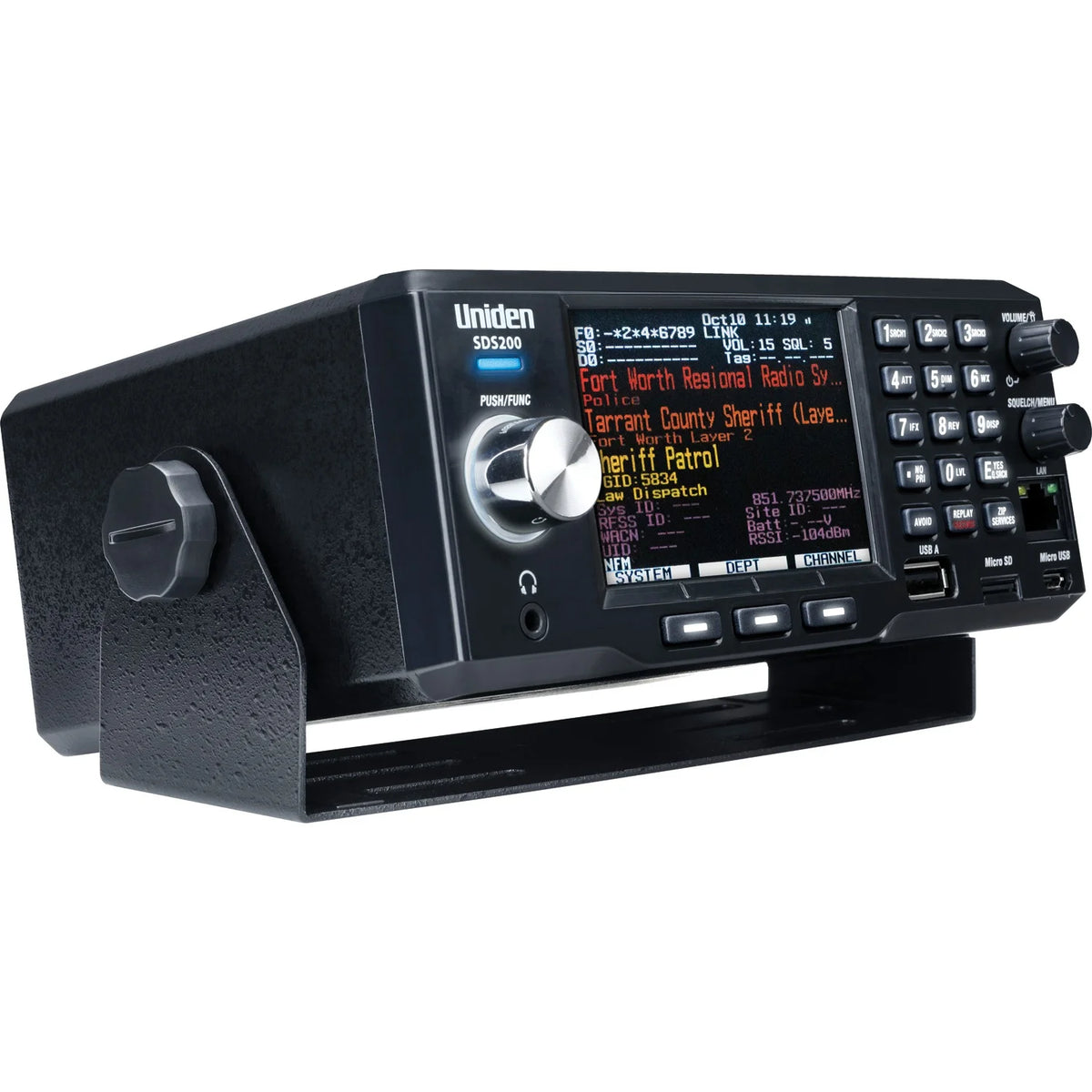Uniden SDS100 True I/Q Handheld Digital Police Scanner