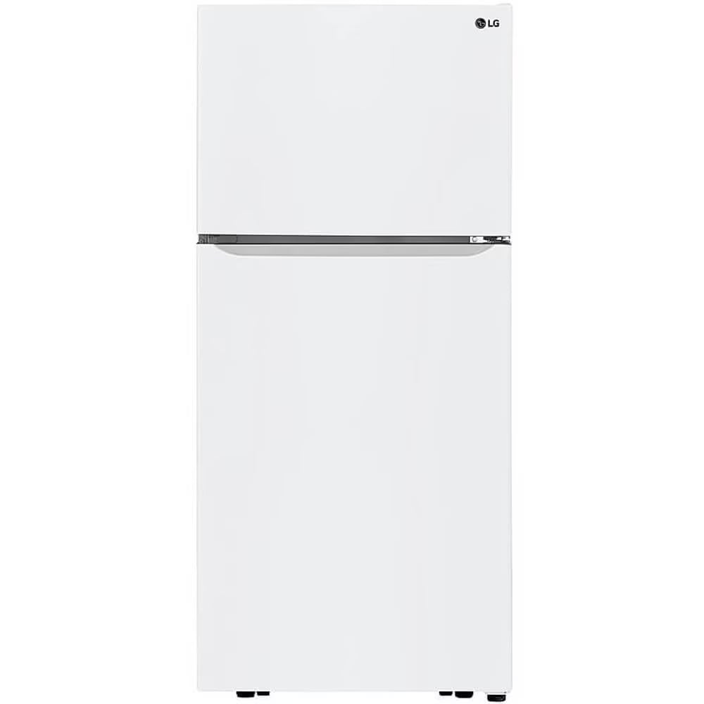 LG LTCS20020W 20.2 Cu. Ft. Top-Freezer Refrigerator - White