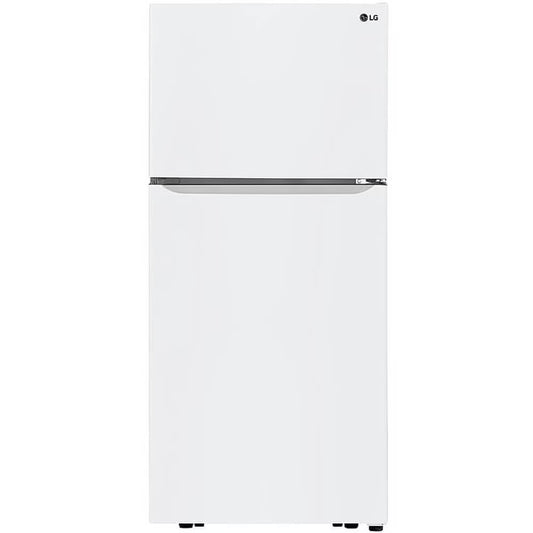 LG LTCS20020W 20.2 Cu. Ft. Top-Freezer Refrigerator - White