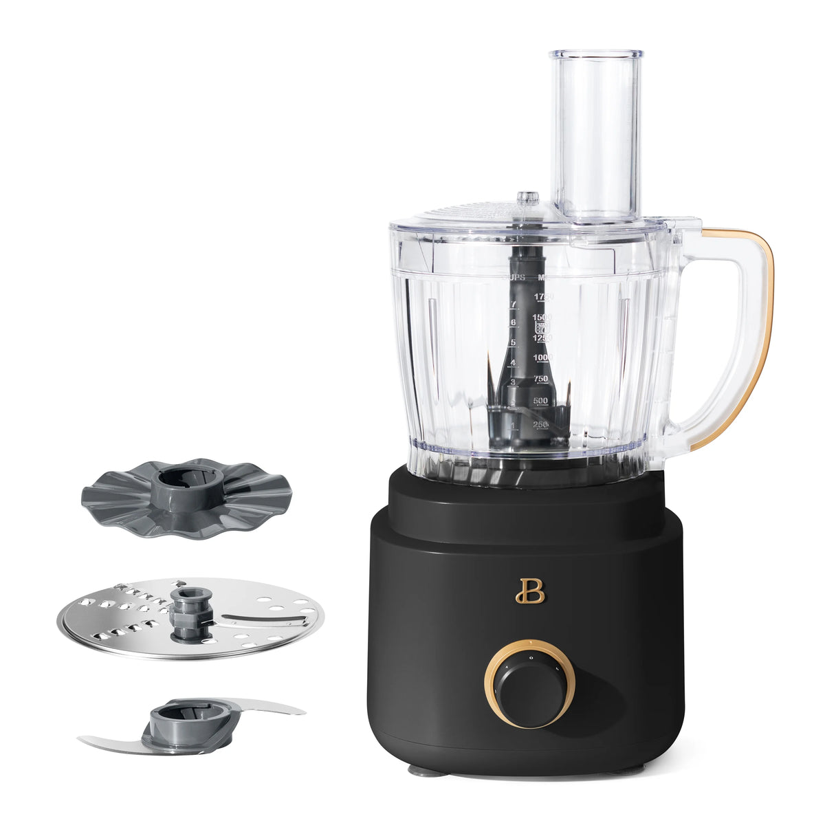 Beautiful 10-Cup Food Processor with Accessories, White Icing by Drew Barrymore