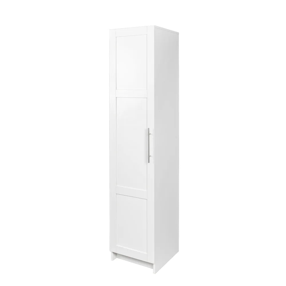 Stackable Wall Cabinet,Hanging Wall Mount Storage Cabinet with Adjustable Shelves and Doors,Sideboard Buffet Cupboard,Console Table,White Wood Finish,11.81 "D x 31.50"W x 29.92 "H
