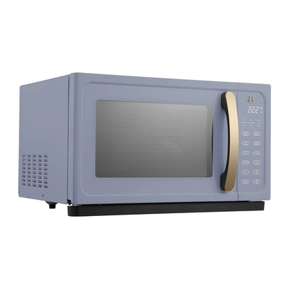 Beautiful 1.1 Cu ft 1000 Watt, Sensor Microwave Oven, White Icing by Drew Barrymore, New
