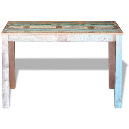 vidaXL Dining Table Kitchen Table Home Dining Room Table Solid Reclaimed Wood
