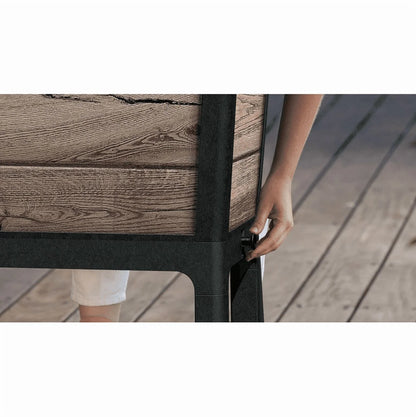 Keter Signature Collection 29 Gal. Resin Elevated Garden Bed