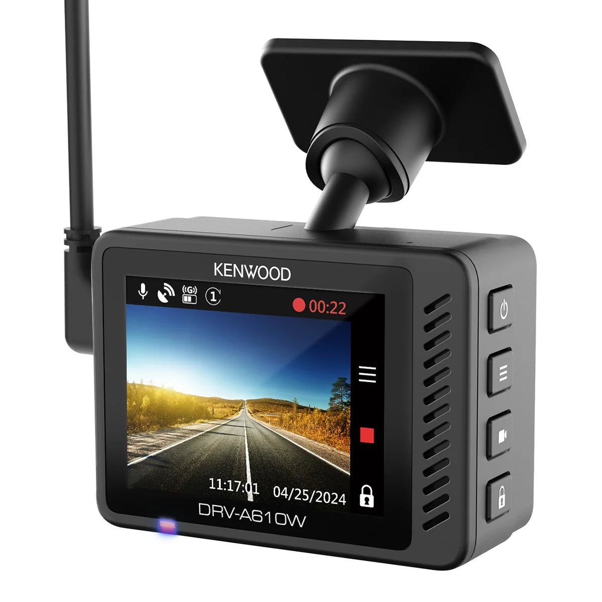 Kenwood DRV-A610WDP 4K/2K Front & Rear Dash Cam System