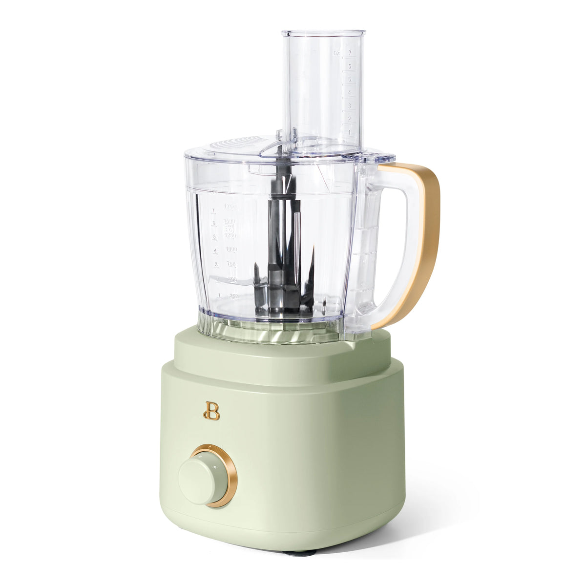 Beautiful 10-Cup Food Processor with Accessories, White Icing by Drew Barrymore