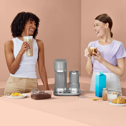 Mr. Coffee 4-in-1 Single-Serve Latte Lux, Iced, and Hot Coffee Maker with Milk Frother