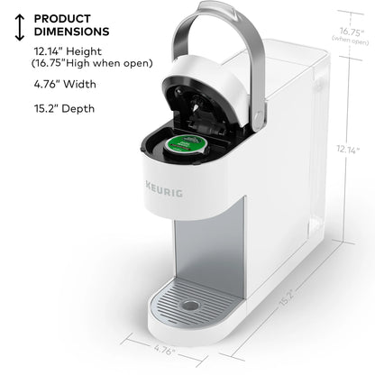 Keurig K-Slim Black Single-Serve K-Cup Pod Coffee Maker