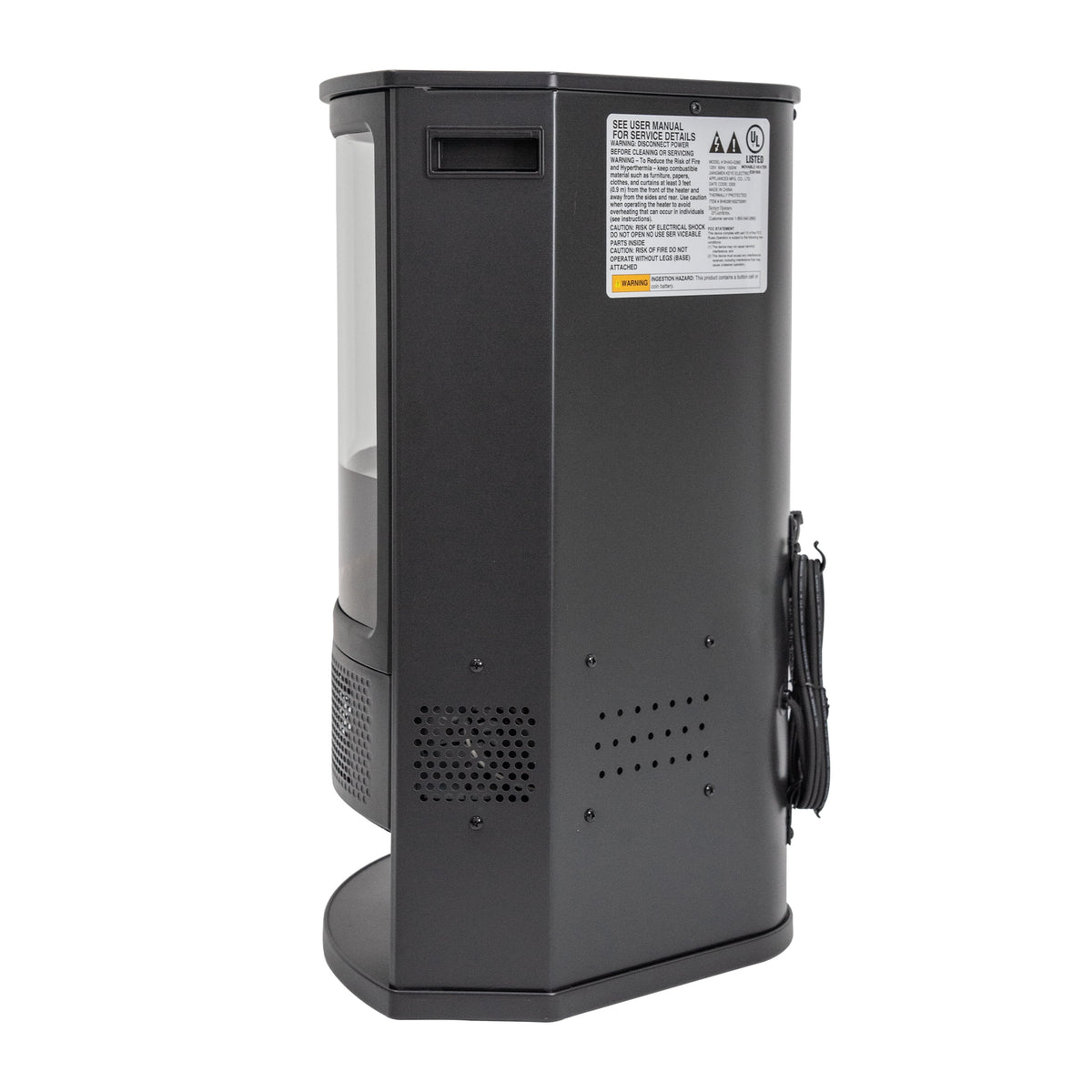 Better Homes & Gardens New Indoor Electric Corner Stove Heater with Remote