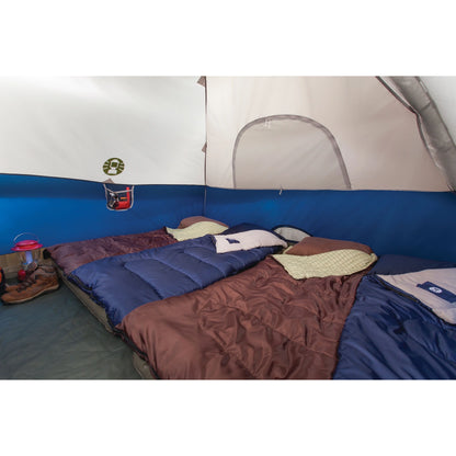 Coleman 6-Person Sundome Dome Camping Tent, Blue