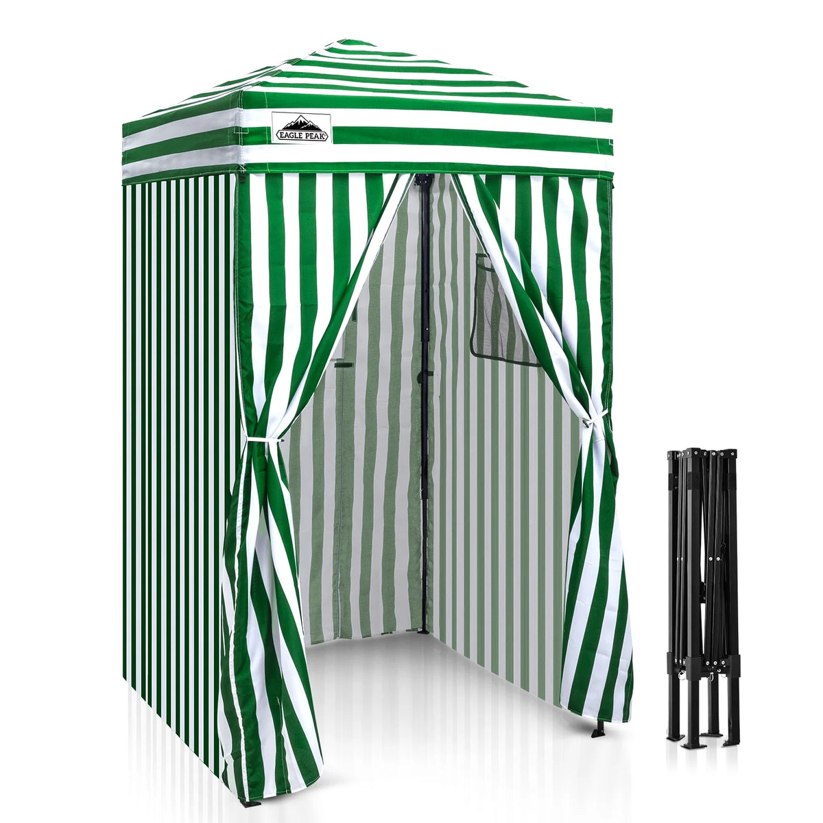 EAGLE PEAK Flex Ultra Compact 4 ft x 4 ft Pop-up Changing Room Canopy, Portable Privacy Cabana