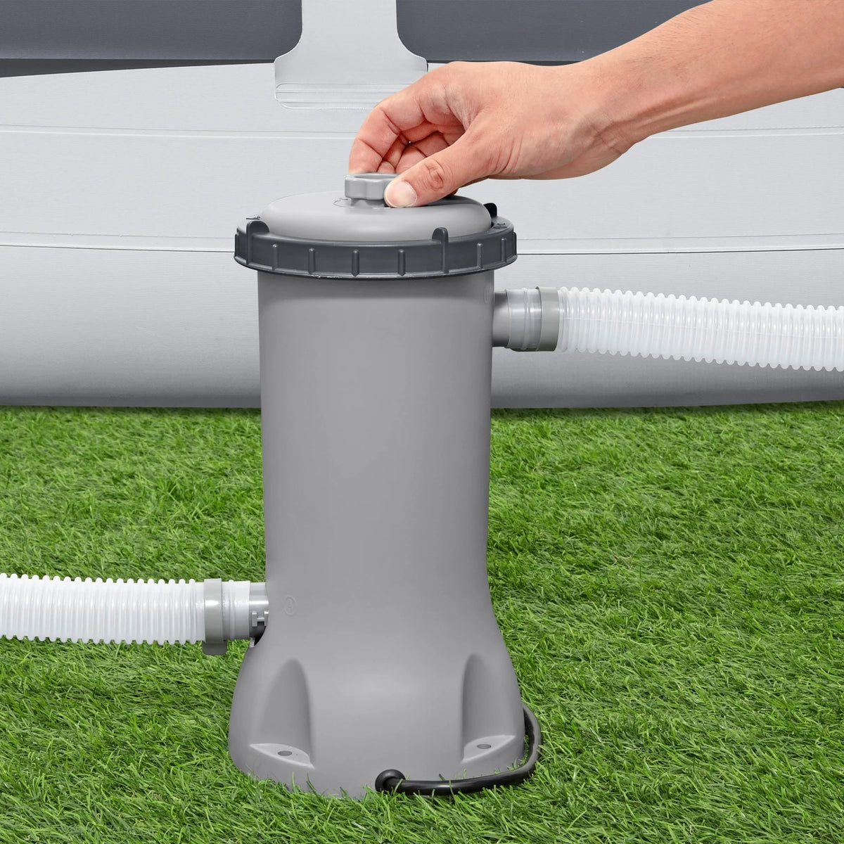 Bestway Flowclear 530 Gallons per Hour Above Ground Pool Filter Pump