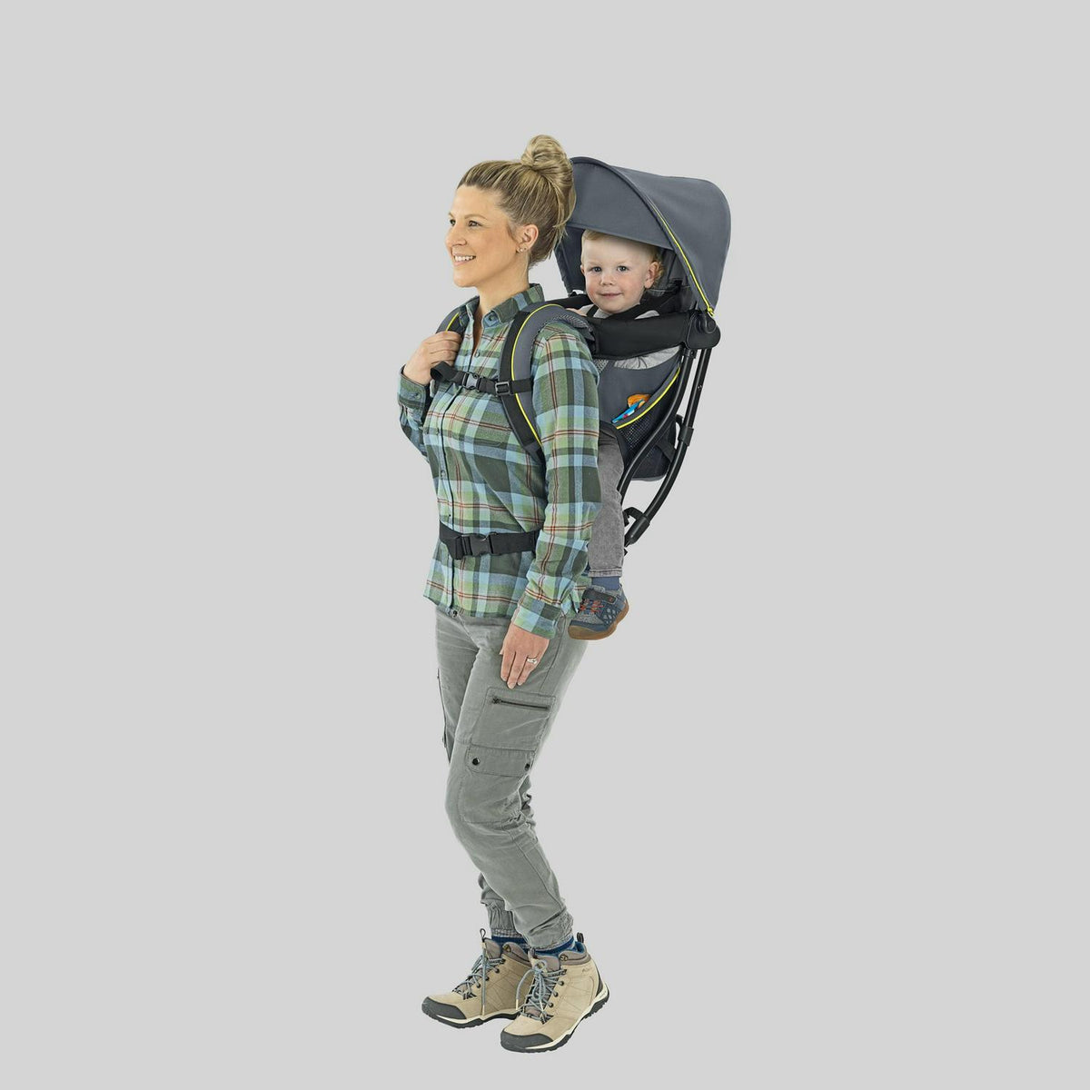 Chicco SmartSupport Backpack Carrier - Solar (Grey). New