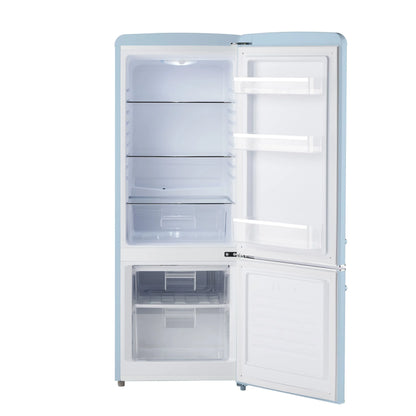 iio 7 cu. ft. Retro refrigerator with bottom freezer