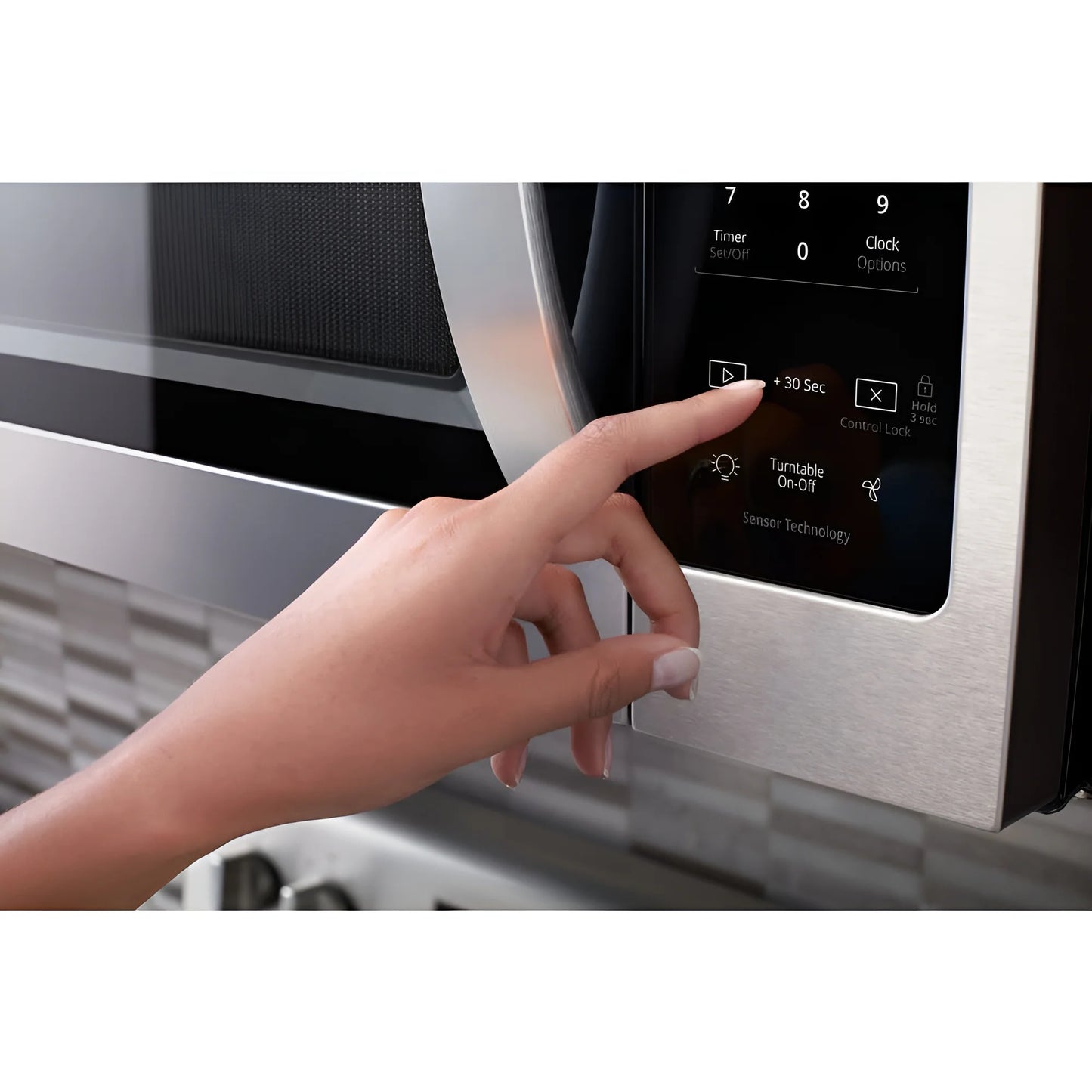 Whirlpool 1.7 Cu. Ft. Microwave Hood Combination Black
