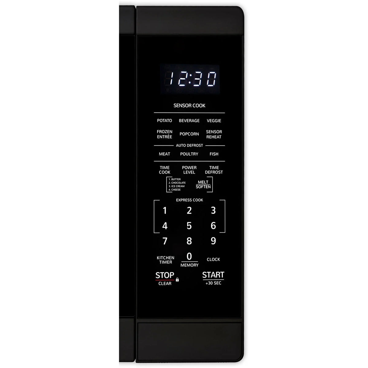 Sharp 1.4-Cu. Ft. Countertop Microwave Oven in Black