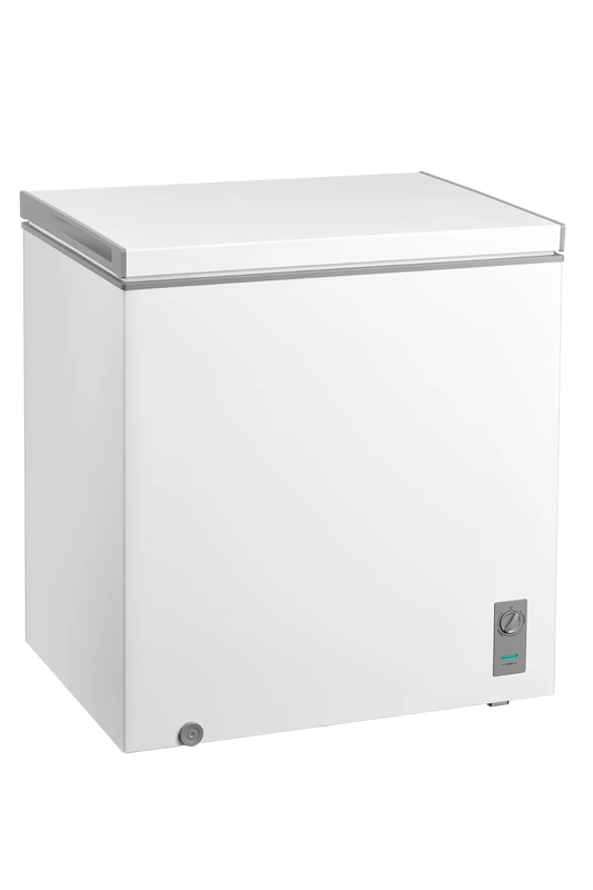 Midea 7 cu. ft. Convertible Chest Freezer and Refrigerator with Removable Storage Basket, White