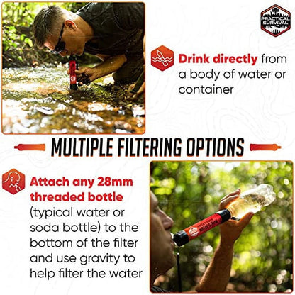 Practical Survival Water Filter BPA-Free