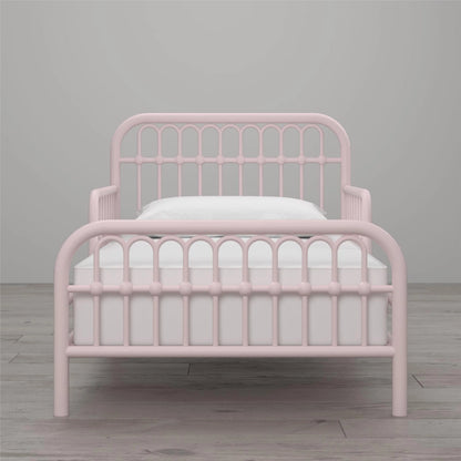 Little Seeds Monarch Hill Ivy Metal Toddler Bed, Gold