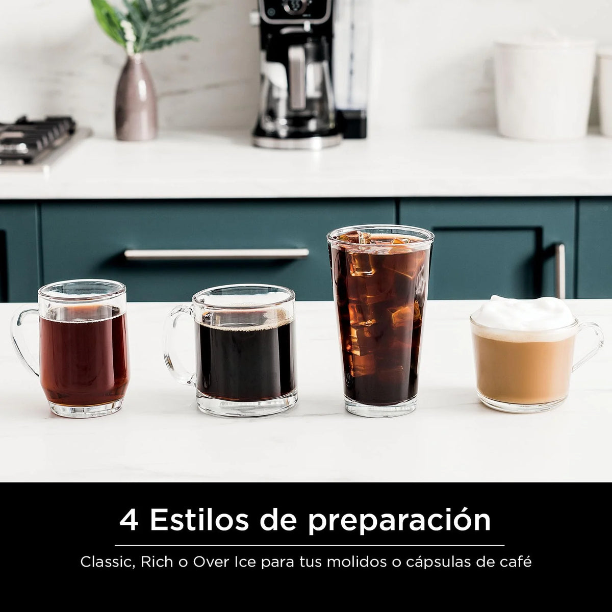 Ninja Drip Coffee Maker With K Cup Combo, DualBrew Pro Specialty Coffee System, Coffee Machine Compatible with K-Cup Pods, 12 Cup Single Serve Coffee Makers with Paper Filter, CFP301 Frother? F