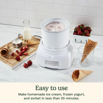 Cuisinart Ice Cream/Yogurt Makers Frozen Yogurt �C Ice Cream & Sorbet Maker