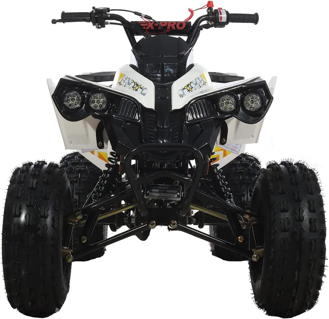 X-Pro Brand New 125cc Gas ATV, Automatic Transmission w/Reverse Electric Start Big 19"/18" Tires