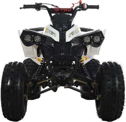 X-Pro Brand New 125cc Gas ATV, Automatic Transmission w/Reverse Electric Start Big 19"/18" Tires