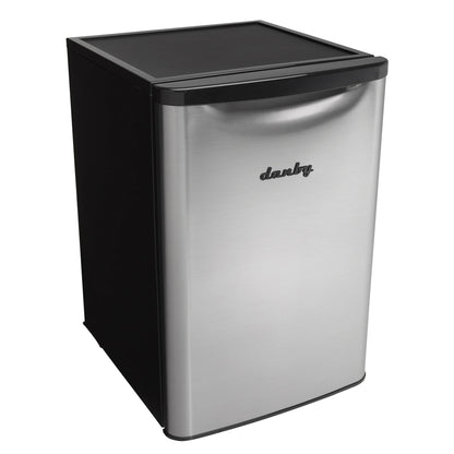 Danby 2.6 cu. ft. Compact Fridge in Stainless Steel (DAR026A2BSLDB)