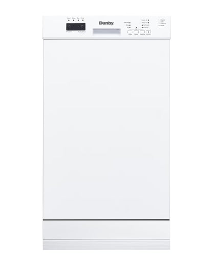 Danby DDW18D1ESS 18" Wide Built-in Dishwasher in Stainless Steel