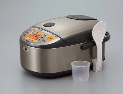Zojirushi NP-HCC10XH Induction Heating System Rice Cooker and Warmer (5.5-Cup/ Dark Gray)