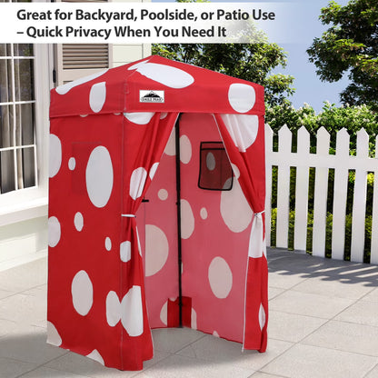 EAGLE PEAK Flex Ultra Compact 4 ft x 4 ft Pop-up Changing Room Canopy, Portable Privacy Cabana