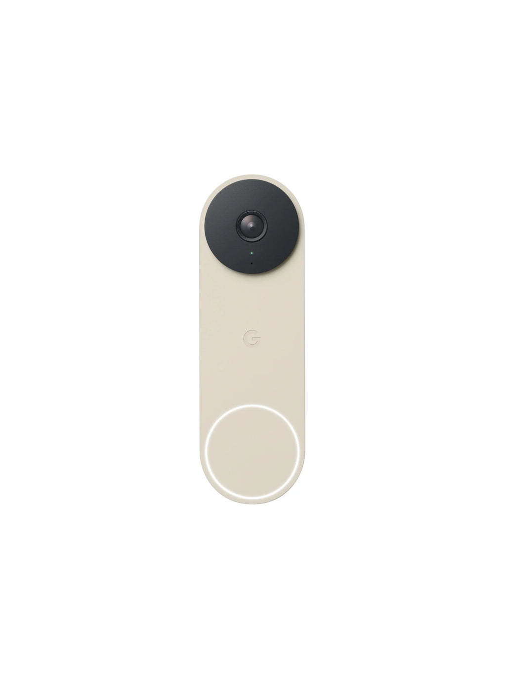 Google Nest Doorbell (Wired, 2nd gen) - Video Doorbell Camera - Doorbell Security Camera - Snow