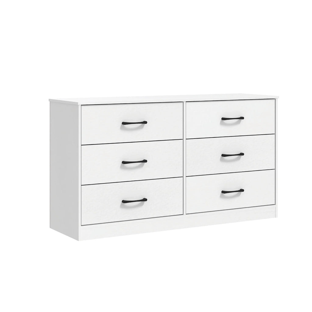 Mainstays Ardent 6 Drawer Dresser, White