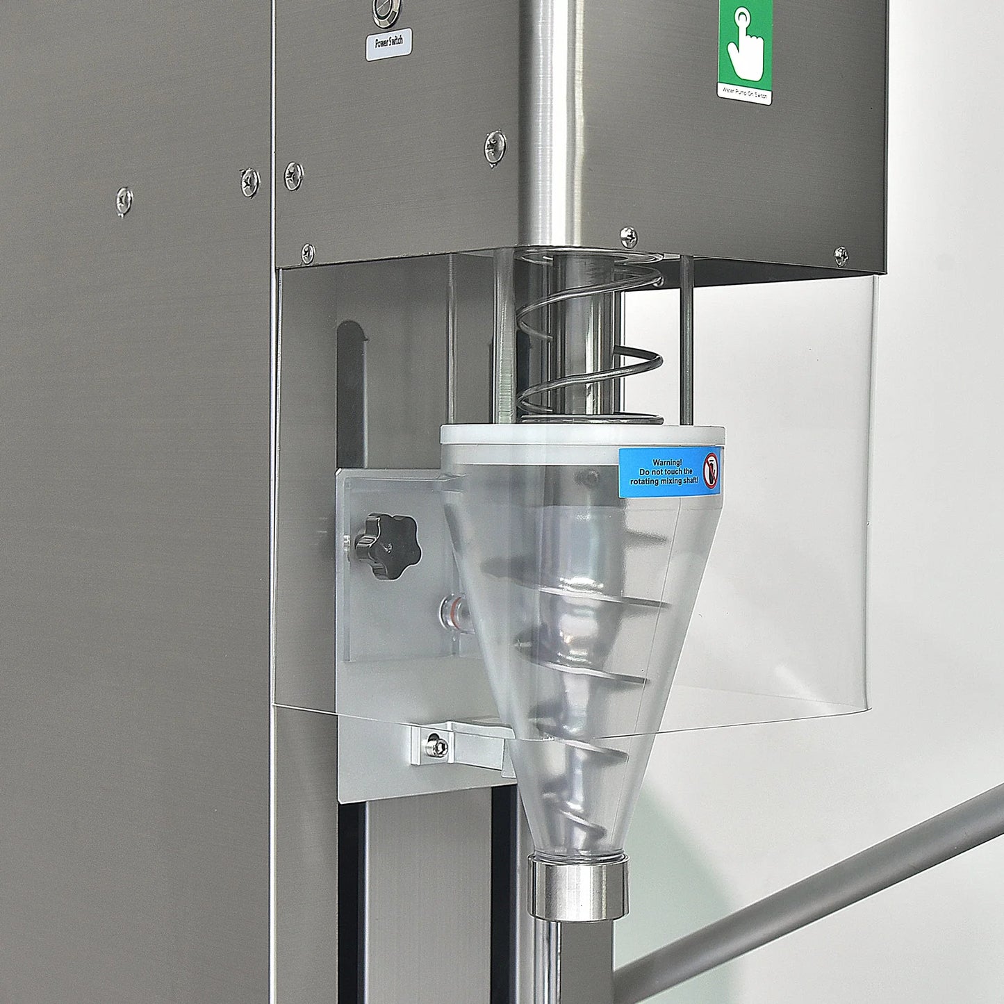 Kolice Commercial Frozen Yogurt Gelato Ice Cream Blending Machine,Swirl Ice Cream Machine
